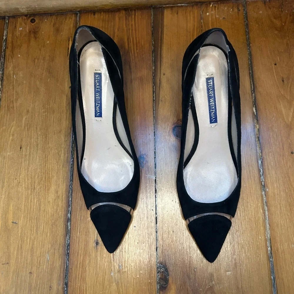Stuart Weitzman Davia 75 Suede Pump, size 7 - Picture 7 of 12